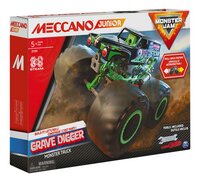 Meccano Junior Monster Truck Monster Jam Grave Digger-Linkerzijde