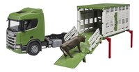 Bruder camion Scania Super 560R transport d'animaux-Détail de l'article