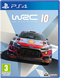 PS4 WRC 10 The Official Game ENG/FR-Vooraanzicht