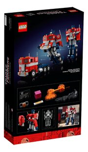 LEGO Transformers Icons 10302 Optimus Prime-Achteraanzicht