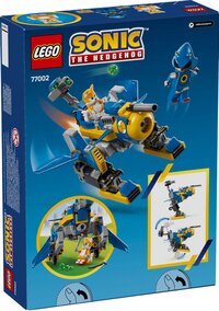 LEGO Sonic Cyclone vs. Metal Sonic 77002-Achteraanzicht