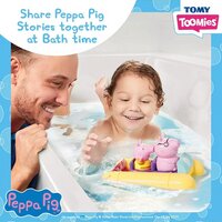 Tomy jouet de bain Peppa Pig Pédalo-Image 2