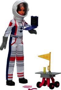 Barbie poupée mannequin deluxe career astronaute