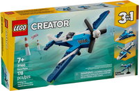LEGO Creator 3 en 1 Aéronef : l’avion de course 31160-commercieel beeld