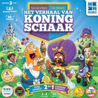 Het Verhaal van Koning Schaak bordspel-Vooraanzicht