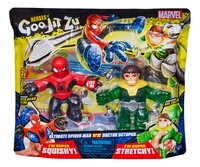 Figurine Heroes of Goo Jit Zu Marvel - Ultimate Spider-Man vs Doctor Octopus-Avant