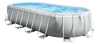 Intex piscine Prism Frame Pool ovale 6,10 x 3,05 m