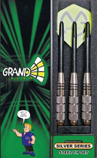 Fléchette Silver Series Steel Tip Set Van Gerwen 21 g - 3 pièces