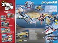 PLAYMOBIL Air Stunt Show 70831 Biplan /Phénix/-Arrière