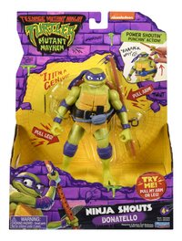 Figurine articulée Les Tortues Ninja Mutant Mayhem Deluxe Ninja Shouts - Donatello-Avant