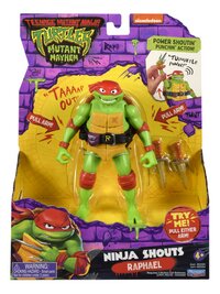 Actiefiguur Teenage Mutant Ninja Turtles Mutant Mayhem Deluxe Ninja Shouts - Raphael-Vooraanzicht