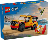 LEGO City Le véhicule de secours de la plage 60453-commercieel beeld