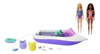 Barbie speelset Mermaid Power Motorboot met 2 poppen