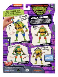 Actiefiguur Teenage Mutant Ninja Turtles Mutant Mayhem Deluxe Ninja Shouts - Leonardo-Achteraanzicht