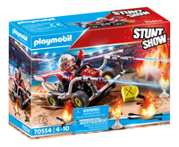 PLAYMOBIL Stunt Show 70554 Véhicule et pompier