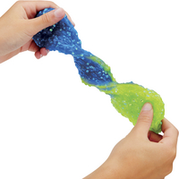 Play-Doh Crystal Crunch - fluogroen en donkerblauw-Afbeelding 2