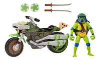 Véhicule et figurine Les Tortues Ninja Mutant Mayhem Ninja Kick Cycle-Détail de l'article