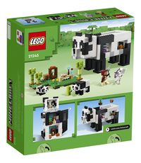 LEGO Minecraft 21245 Het Panda Huis-Achteraanzicht