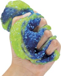 Play-Doh Crystal Crunch - fluogroen en donkerblauw-Afbeelding 3