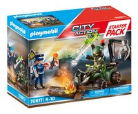 PLAYMOBIL City Life 70817 Starter Pack Policier et démineur