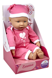 DreamLand poupée souple avec tétine Emma - 46 cm-Côté gauche