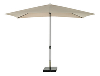 Aluminium parasol 2 x 3 m zand