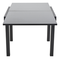 Wilsa verlengbare tuintafel Modulo zwart L 90/180 x B 90 cm-Artikeldetail