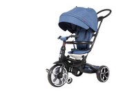 Tricycle Qplay Trike Prime 4 in 1 bleu-Côté droit