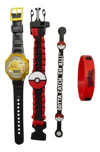 Montre LED Pokémon avec 3 bracelets