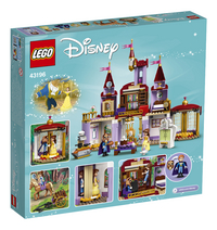 LEGO Disney Princess 43196 Belle en het Beest kasteel-Achteraanzicht