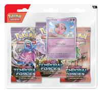 Pokémon Pokemon Trading Cards Scarlet and Violet 05 Temporal Forces Blister 3bs  ANG