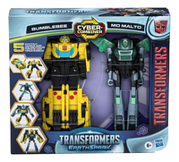 Hasbro Transformers EarthSpark Cyber-Combiner Bumblebee en Mo Malto