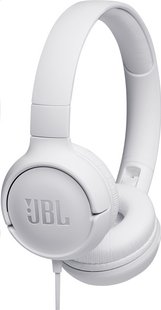 JBL hoofdtelefoon Tune 500 wit-Linkerzijde