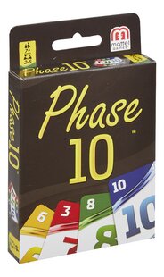 Phase 10 - Mattel Games - Kaartspel-commercieel beeld