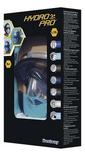 Bestway masque de snorkeling pour adultes Hydro-Pro SeaClear Flowtech taille L/XL-Côté droit