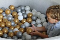 KIDKII ballen voor ballenbad Gold - 50 stuks-Afbeelding 4