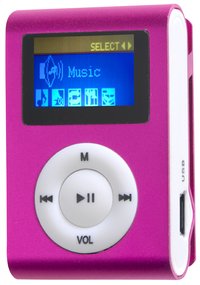 Difrnce mp3-speler MP855 4 GB roze-Linkerzijde