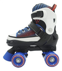 Optimum patins à roulettes bleu pointure 32/35-Côté droit