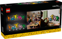 LEGO Art Keith Haring – Dansende figuren 31216-Achteraanzicht