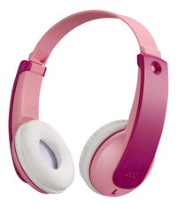JVC Bluetooth hoofdtelefoon HA-KD10W voor kinderen roze/paars-Rechterzijde