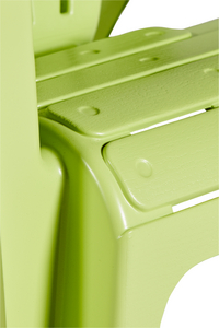 Chaise de jardin pour enfants Lounge vert pastel-Détail de l'article