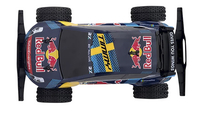 Carrera voiture RC Red Bull Rallycross-Vue du haut