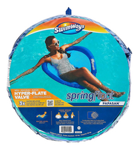 Swimways zwembad luchtmatras Spring Float Papasan blauw-Vooraanzicht