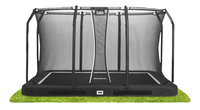 Salta trampoline enterré avec filet de sécurité Premium Ground L 3,66 x Lg 2,44 m noir-Image 1