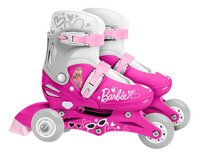 Inlineskates Barbie maat 27-30 wit/roze-Linkerzijde