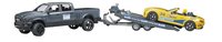 Bruder autotransport RAM 2500 Power Wagon met Racing Team Roadster-Artikeldetail