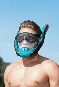 Bestway masque de snorkeling pour adultes Hydro-Pro SeaClear Flowtech taille L/XL-Image 1