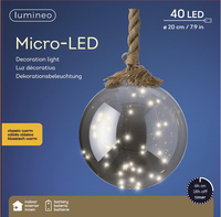 Lumineo décoration lumineuse Micro-LED 20 cm