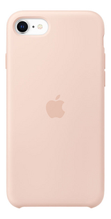 Apple coque en silicone pour iPhone SE 2020 Rose des sables