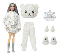 Barbie mannequinpop Cutie Reveal Snowflake Sparkle - Ijsbeer